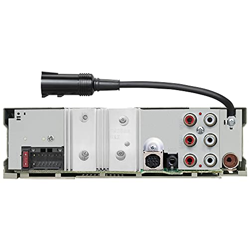 KENWOOD KMR-D382BT Car & Marine Stereo - Single Din, Bluetooth Audio, CD USB MP3, Aux in, AM FM Radio SiriusXM Ready, Weatherproof, Multi Color Illumination KENWOOD KMR-D382BT Car & Marine Stereo - Single Din, Bluetooth Audio, CD USB MP3, Aux in, AM FM Radio SiriusXM Ready, Weatherproof, Multi Color Illumination